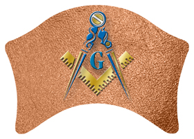 DABAN-370-SH-CP Masonic Lodge Shimmer Copper